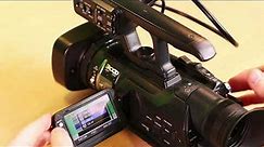 How to | JVC GY-HM150U Camcorder