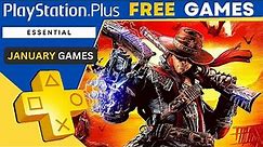 PlayStation Plus JANUARY 2024 Free Games | PS PLUS ESSENTIAL
