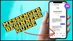 How to Use Messenger on iPhone for Beginners 2024? Facebook Messenger Tutorials
