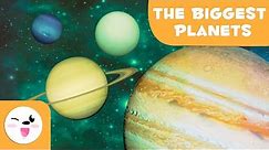 The largest planets in the Solar System - The Solar System For Kids