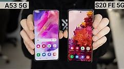 Samsung A53 5g vs Samsung S20 Fe 5G | Samsung A53 5G vs Samsung S20 Fe | A53 vs S20 Fe 5g