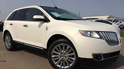 Pre Owned White 2013 Lincoln MKX AWD In Depth Review | Drumheller Alberta