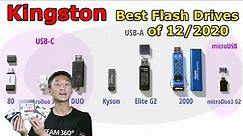 Kingston's Best Flash Drives Explained! December 2020's Latest Line-up
