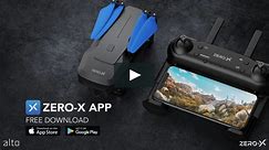 Zero-X Alto Full HD Drone with Optical Flow & WiFi FPV