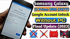 Samsung j3 Prime FRP Bypass 2023 | Samsung j3 Frp Bypass | Final Update Without PC New Method (2023)