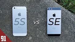 iPhone 5S vs iPhone SE - Full Comparison!