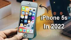 Using iPhone 5s in 2022 - Amazing