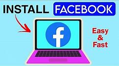 How to Download & Install Facebook in laptop windows 10