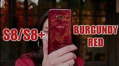 Samsung Introduces New BURGUNDY RED Color For Galaxy S8 & S8 Plus