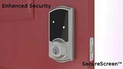 SmartCode 916 Touchscreen Electronic Deadbolt by Kwikset – Security features and functionality
