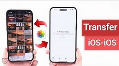[3 Ways] How to Transfer Photos from iPhone to iPhone - 2023