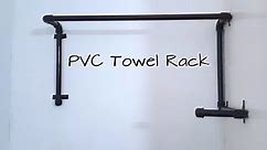 How To Make A Towel Rack | PVC Towel Rack
