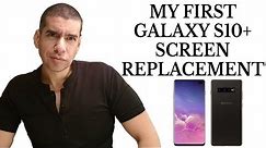 Samsung Galaxy S10+ Plus Screen Replacement Repair - Full Display Tutorial