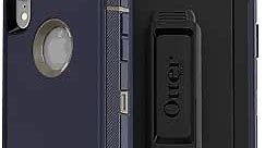 OTTERBOX DEFENDER SERIES SCREENLESS EDITION Case for iPhone Xr - Frustration FRĒe Packaging - DARK LAKE (CHINCHILLA/DRESS BLUES)