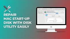 macOS Tutorial | Repair Macintosh HD (start-up disk) with Disk Utility via Recovery Mode