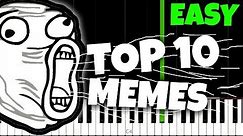 Top 10 Meme Songs... And How To Play Them!