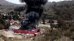 Fire breaks out at French recycling plant housing batteries