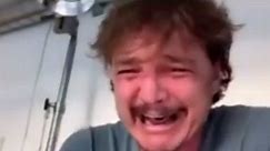 Pedro Pascal Laughing Then Crying