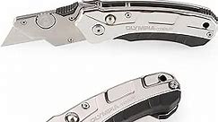 Olympia Tools 33-125 Turbofold Stainless Steel Utility Knife