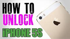 How To Unlock iPhone 5S Any Carrier or Country (Re-Upload)