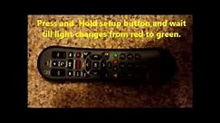 How to program Comcast XR2 remote to Sony Tv.
