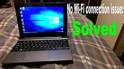 Acer One 10 Tablet No Wi-Fi Connection Issue (Solved)