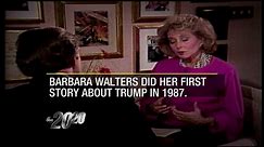 Barbara Walters first interview with Trump