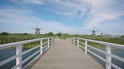 6K Virtual Cycle Rides - The UNESCO Windmill Site of Kinderdijk - The Netherlands
