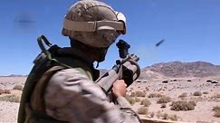 U.S. Marines M32 Multiple Grenade Launcher (Milkor MGL) Live Fire