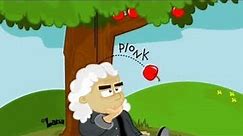 Isaac Newton and the Apple tree
