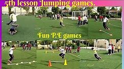 Physical education | 5th lesson Jumping games | Physical education activities | PE GAMES | PE
