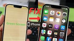 iPhone 13 pro max green screen issue | easy TechPoint