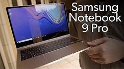 Samsung Notebook 9 Pro hands-on