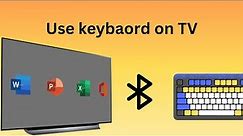 How to Connect a Bluetooth Keyboard to your Samsung Smart TV