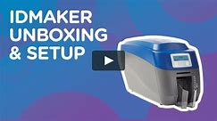 ID Maker Printer System Unboxing & Set Up