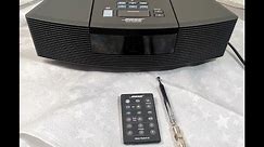 BOSE Wave Radio CD Player Clock Alarm AWRC3G Official Remote Control Working