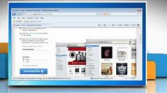 How to uninstall and reinstall iTunes® to fix issues related to it in Windows® 7?