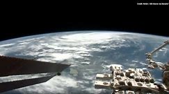 ISS footage shows Hurricane Idalia approaching Florida coast
