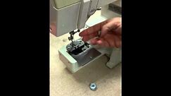 How to thread white sewing machine