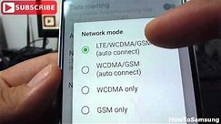How To Turn Data 2G, 3G, 4G On or Off on Android Samsung Galaxy S6 Basic Tutorials