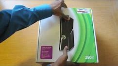 New Xbox 360 Slim Unboxing and First Look HD Video