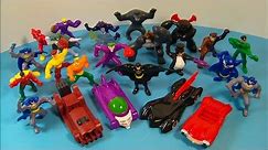 2011 BATMAN THE BRAVE AND THE BOLD SET OF 24 McDONALD'S HAPPY MEAL COLLECTION VIDEO REVIEW
