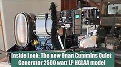 Onan Cummins 2.5HGLAA-8304A Quiet RV Generator | Inside Overview