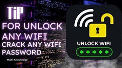 How to Get Any wifi Password\Unlock Any Wifi|| Multi Knowledge(💻📙)||