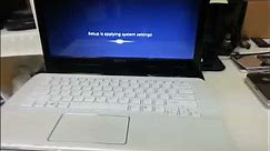 How to ║ Restore Reset a Sony Vaio to Factory Settings ║ Windows 7
