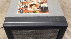 RESTORED RARE 1956 RCA MODEL 7-EP-45 "ELVIS PRESLEY" 45 RPM RECORD PLAYER