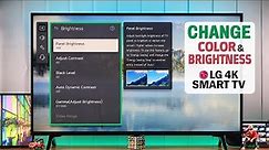 LG Smart TV: How To Change Color! [Brightness, Contrast, Sharpness etc.]