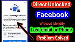 facebook has been locked how to unlock|how to unlock facebook account 2024| facebook account locked