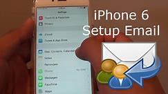 iPhone 6: How to Add a New Email Account