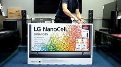 LG 50" NANO756PB 2021 Unboxing, Setup and 4K HDR Demos Nanocell 756PB